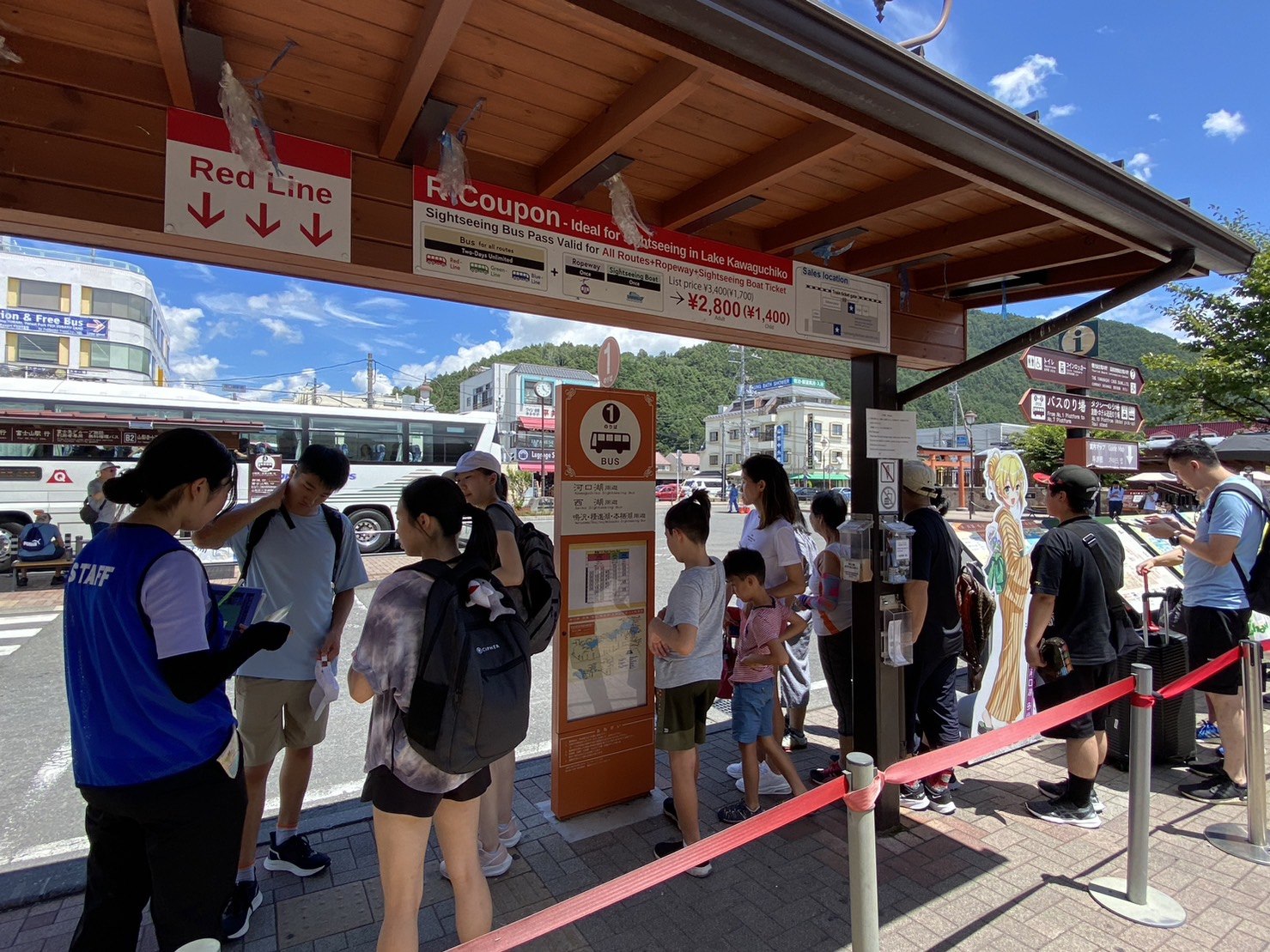 日本|河口湖景點、環湖巴士一日遊|滿滿的富士山美景、餺飥不動茶屋、河口湖自然生活館、大石公園、葡萄屋、LAWSON河口湖站前店、Nabechan關東煮 - 第5張圖 河口湖環湖巴士