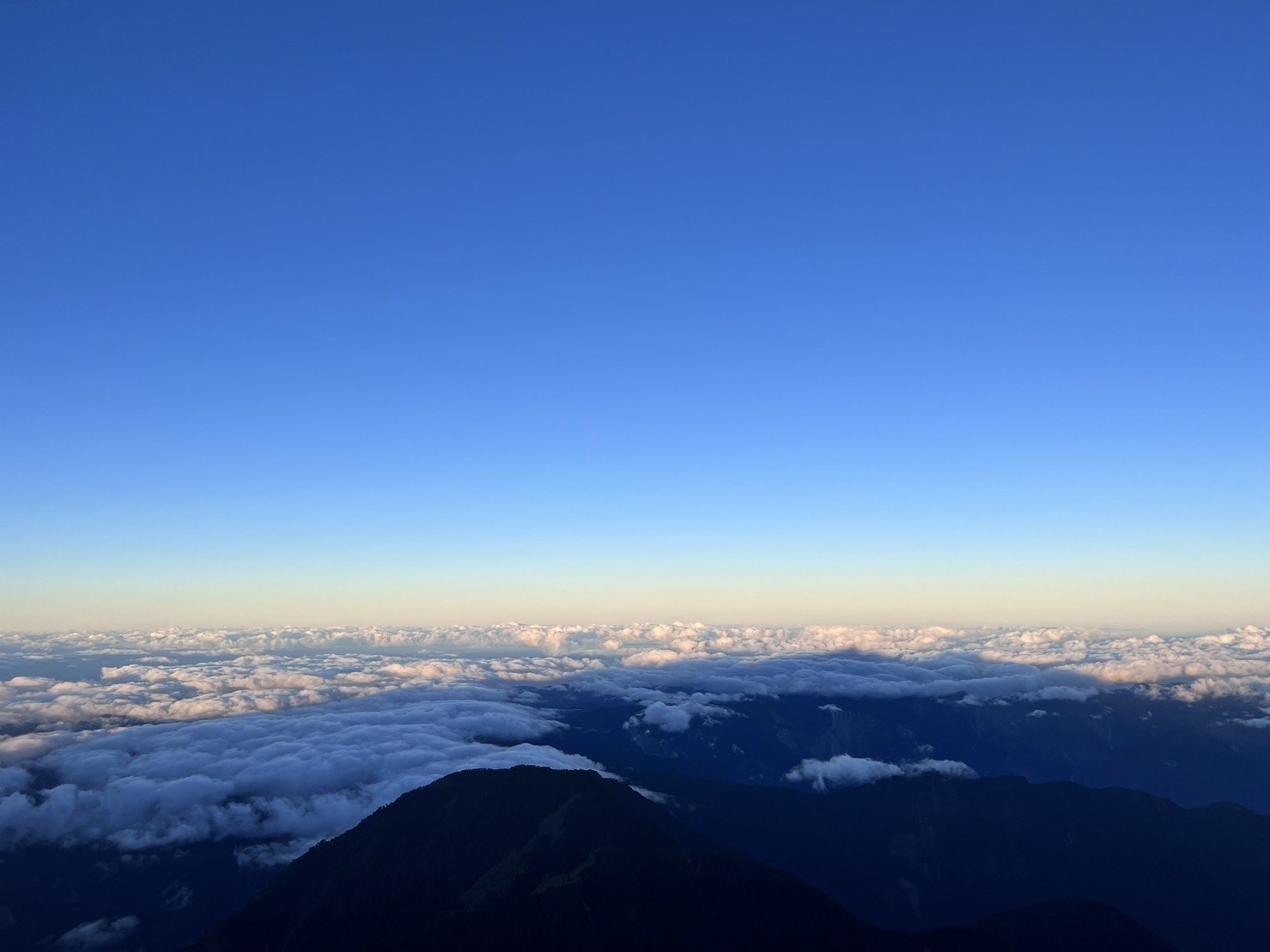 玉山主峰雲海