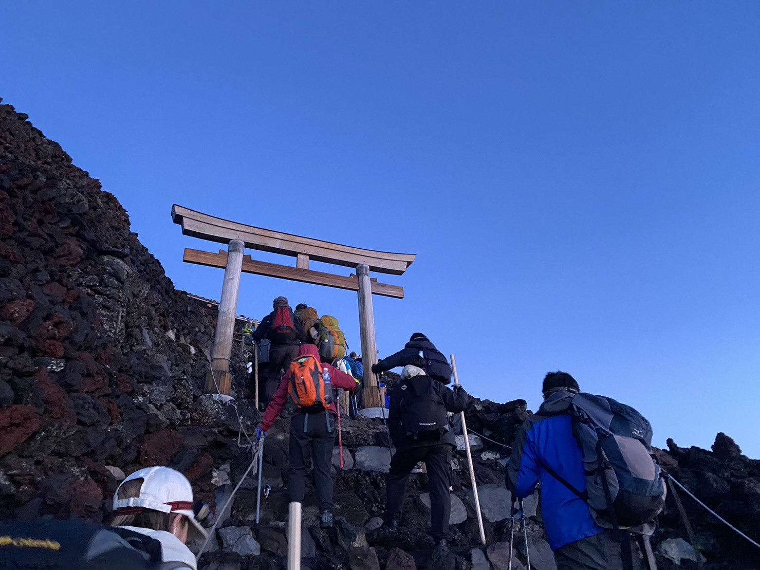 富士山登頂