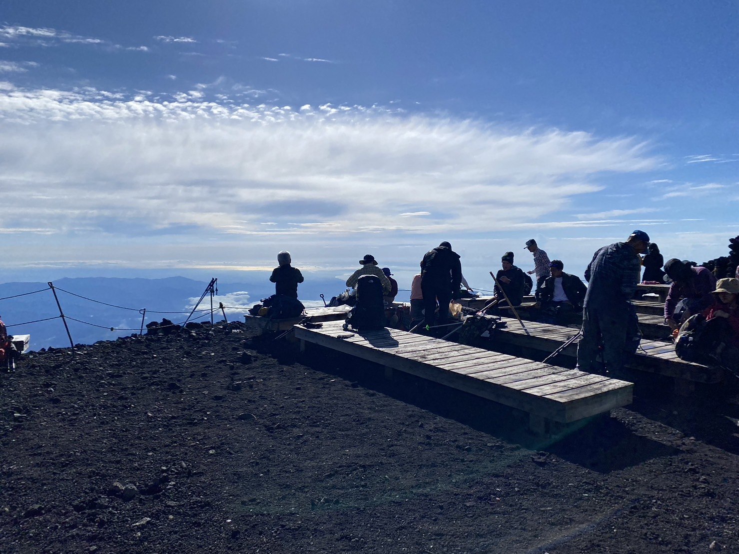 富士山山頂