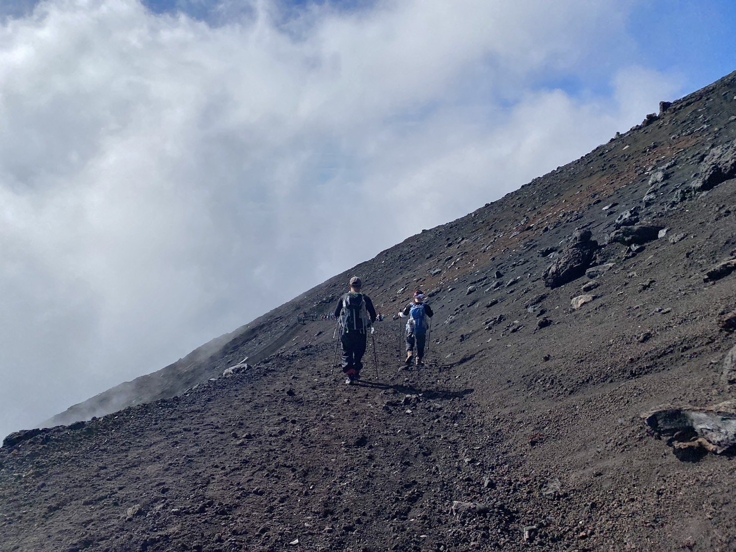 富士山下山之路