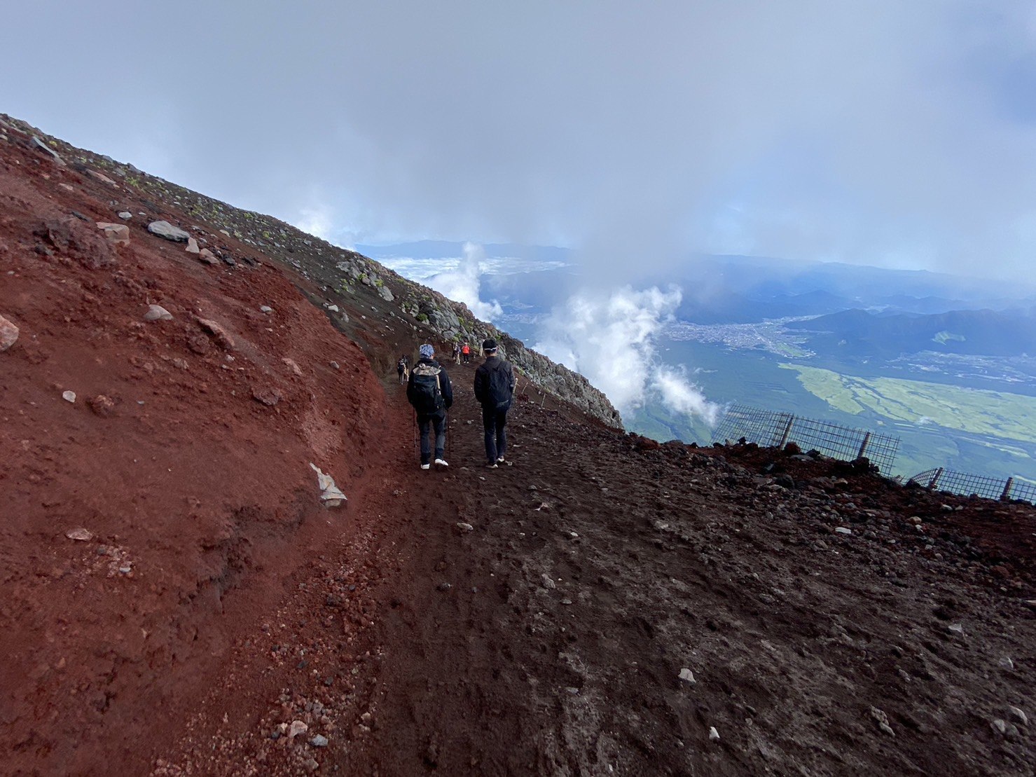 富士山下山之路