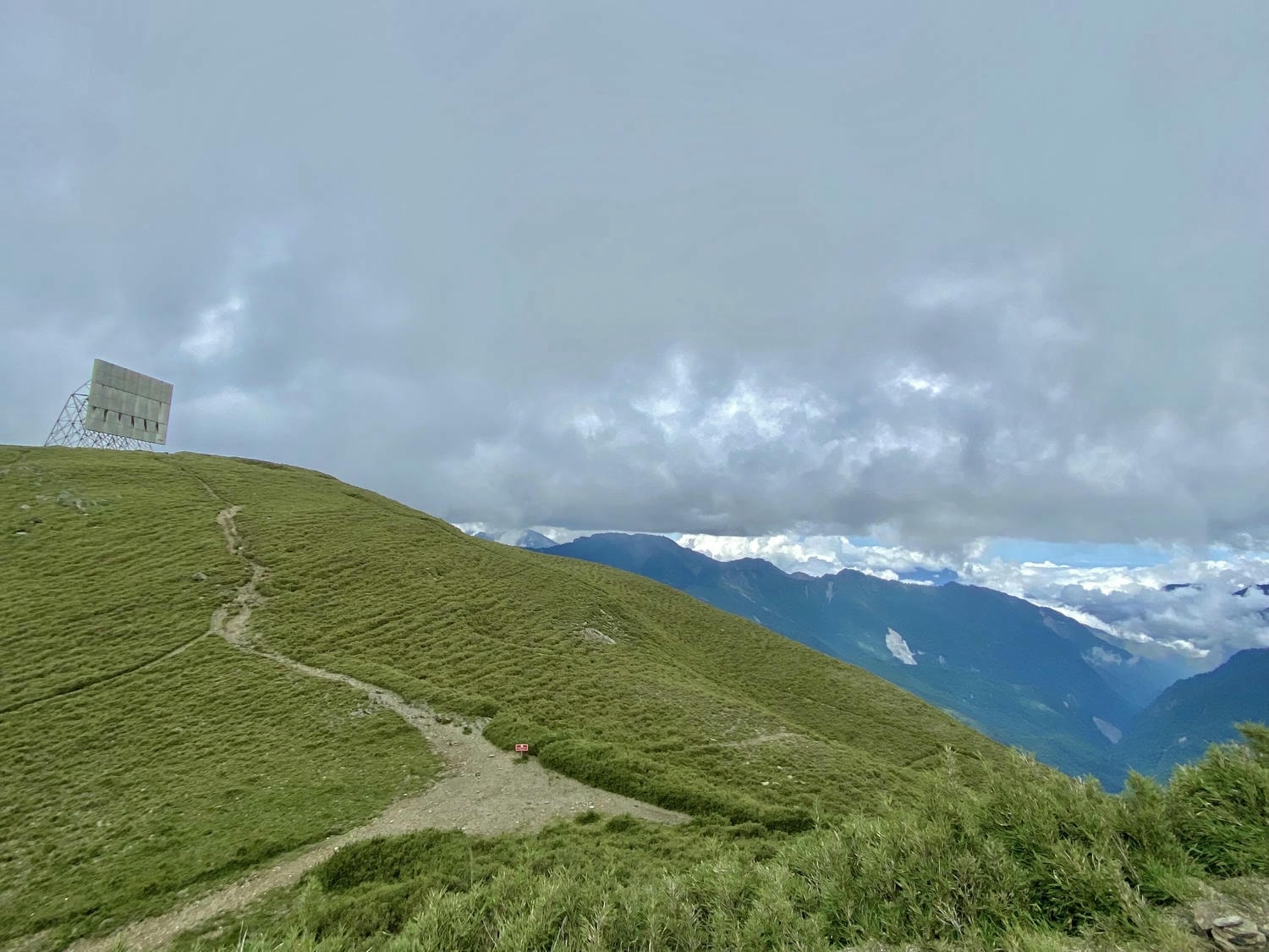 合歡北峰反射板