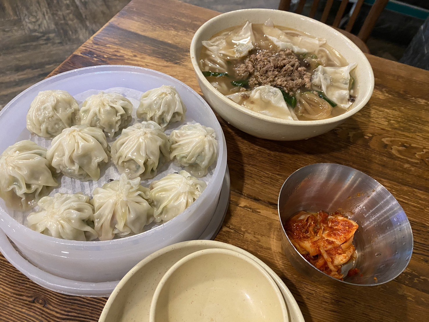 韓國首爾景點，明洞餃子