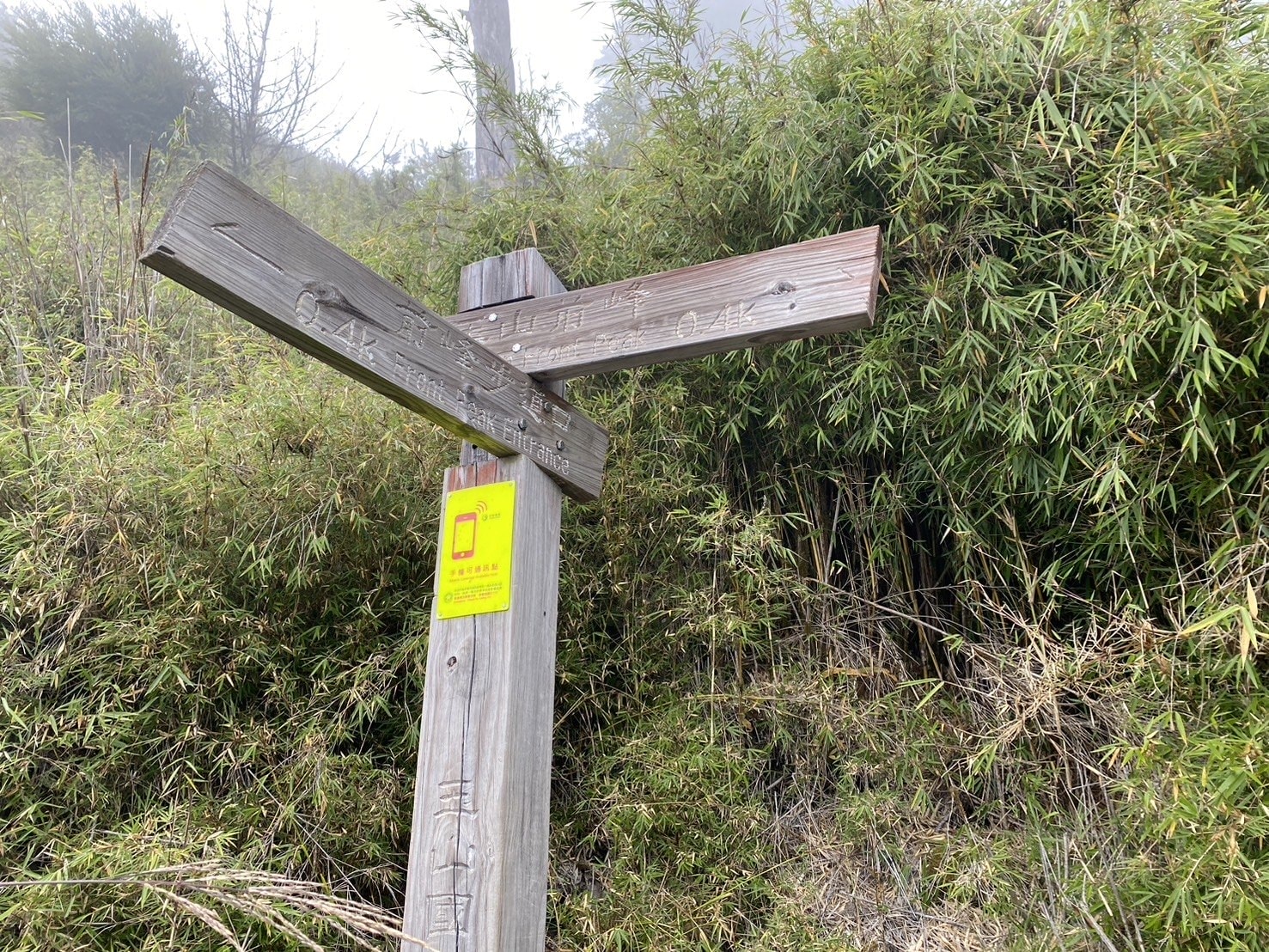 玉山前峰登山路程紀錄