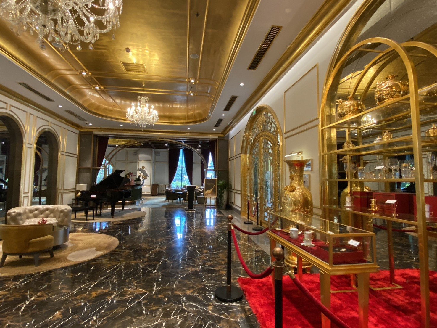 河內黃金飯店（Dolce by Wyndham Hanoi Golden Lake Hotel）大廳