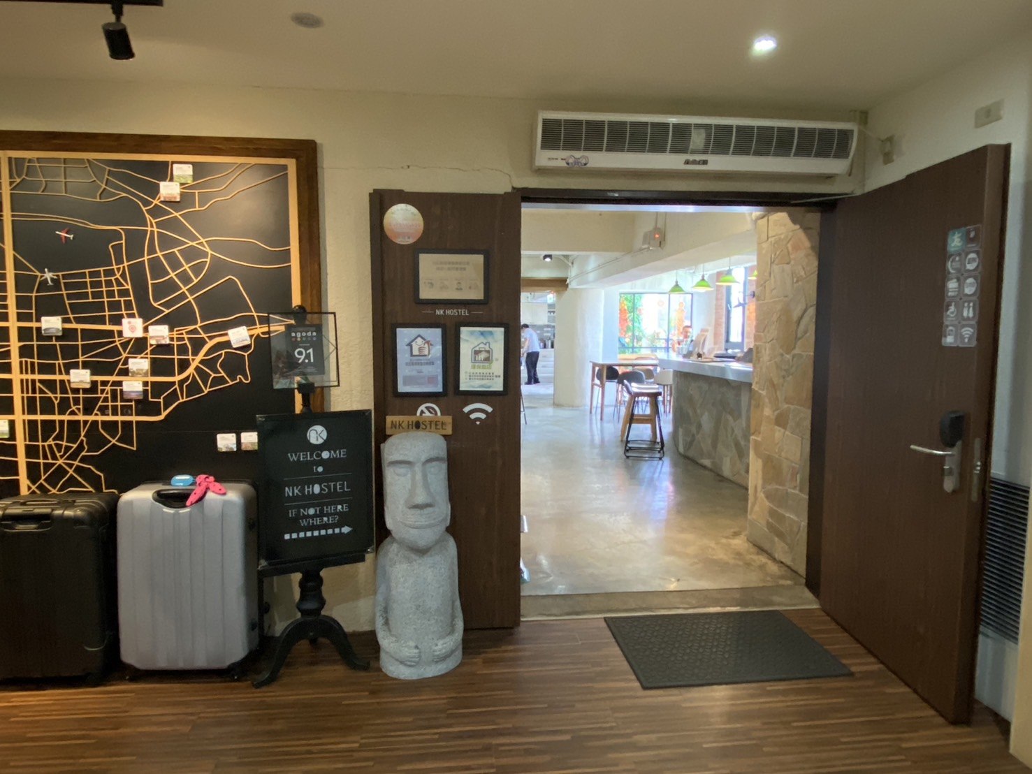 小公館人文旅舍門口
