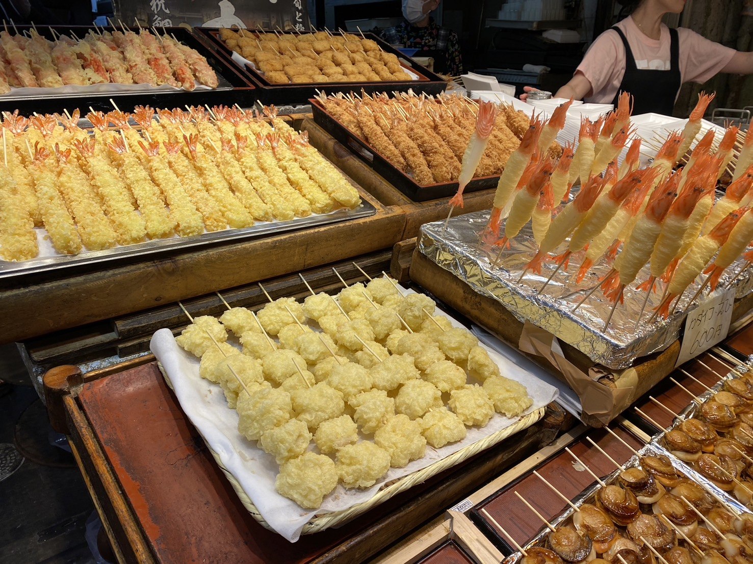 京都錦市場美食、錦魚力