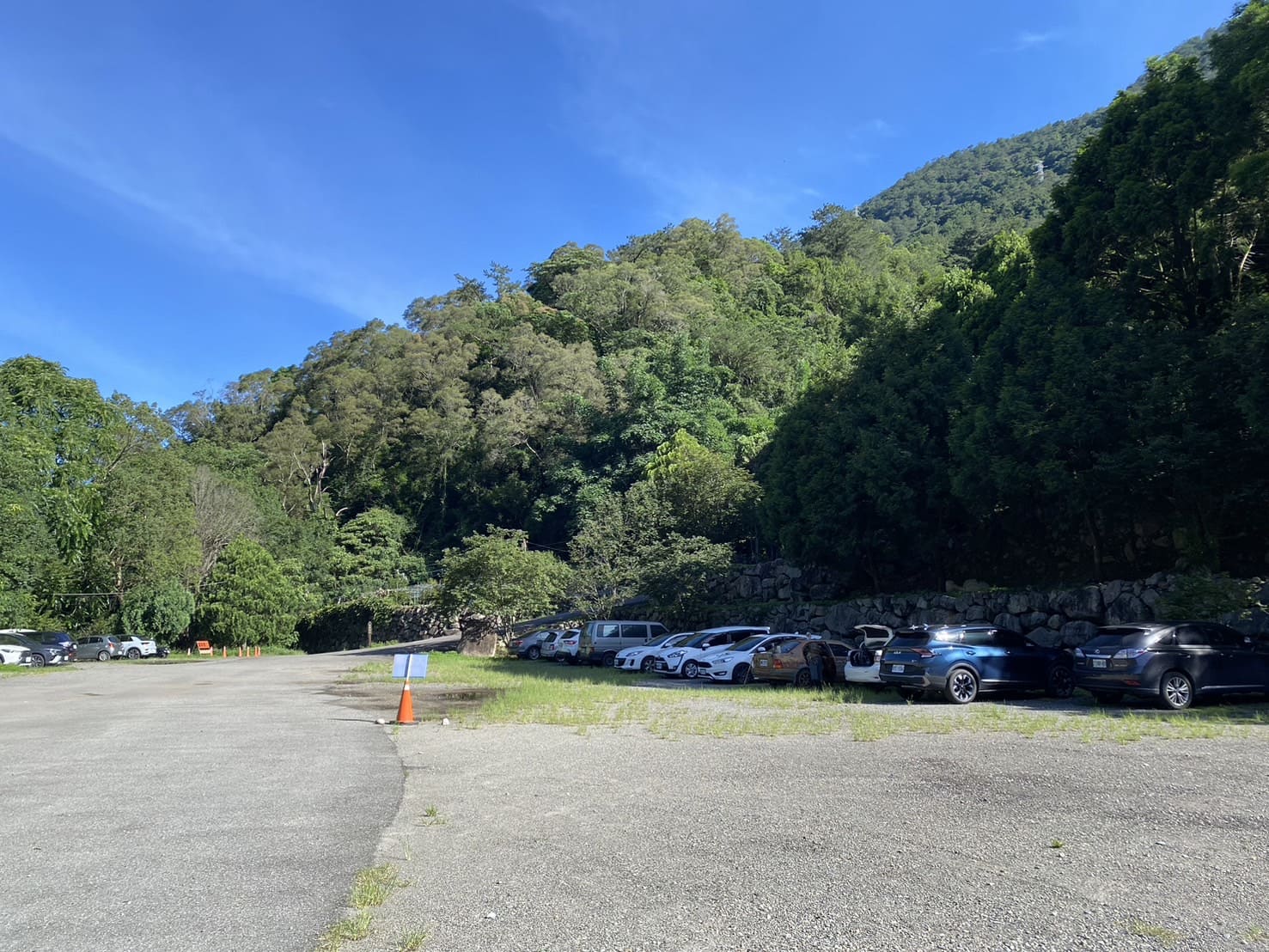 谷關七雄｜東卯山停車場、谷關大道院停車場