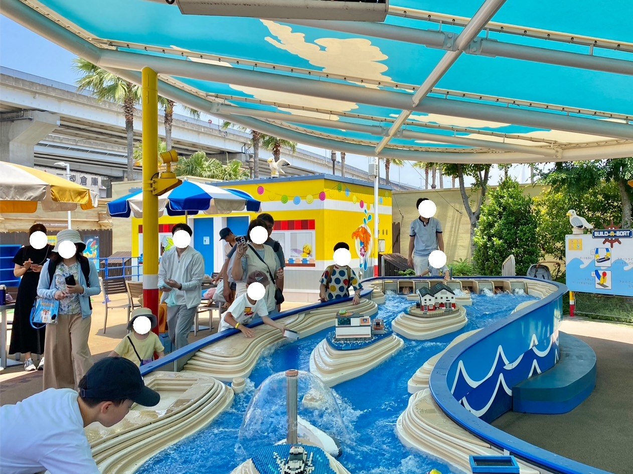 名古屋樂高樂園、建造樂高小船