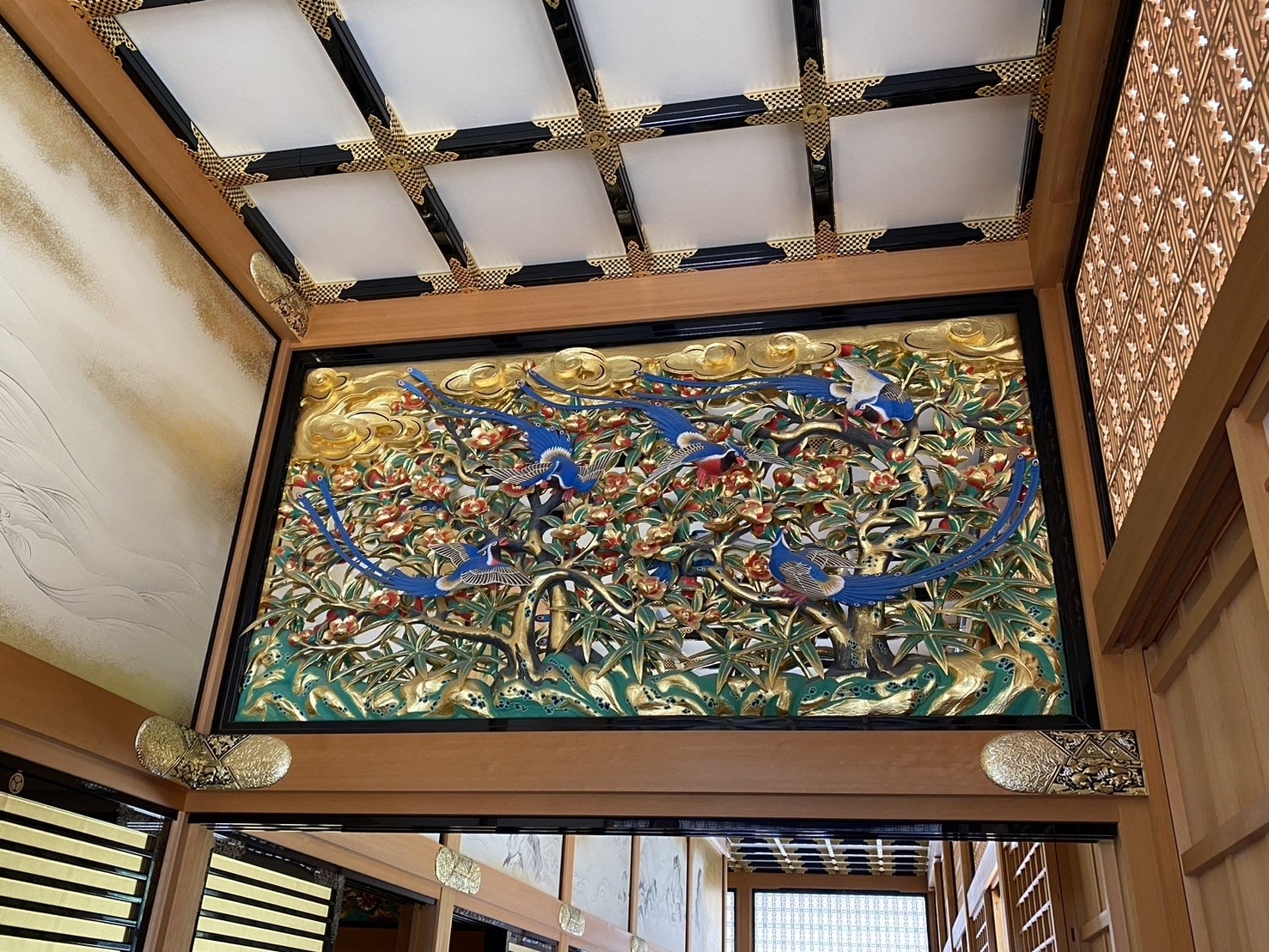 名古屋景點、名古屋城、本丸御殿雕刻