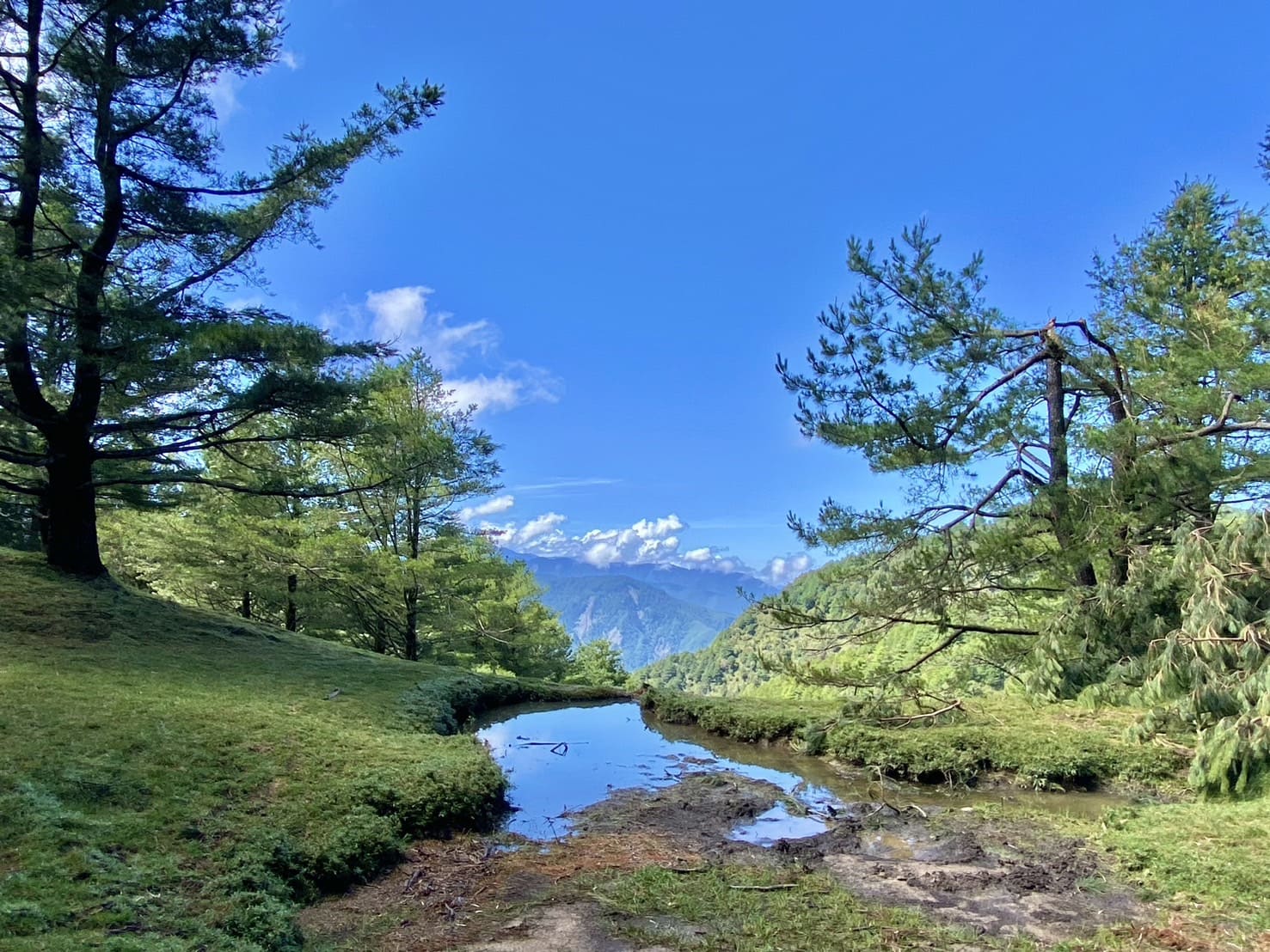 塔塔加三山高山水池
