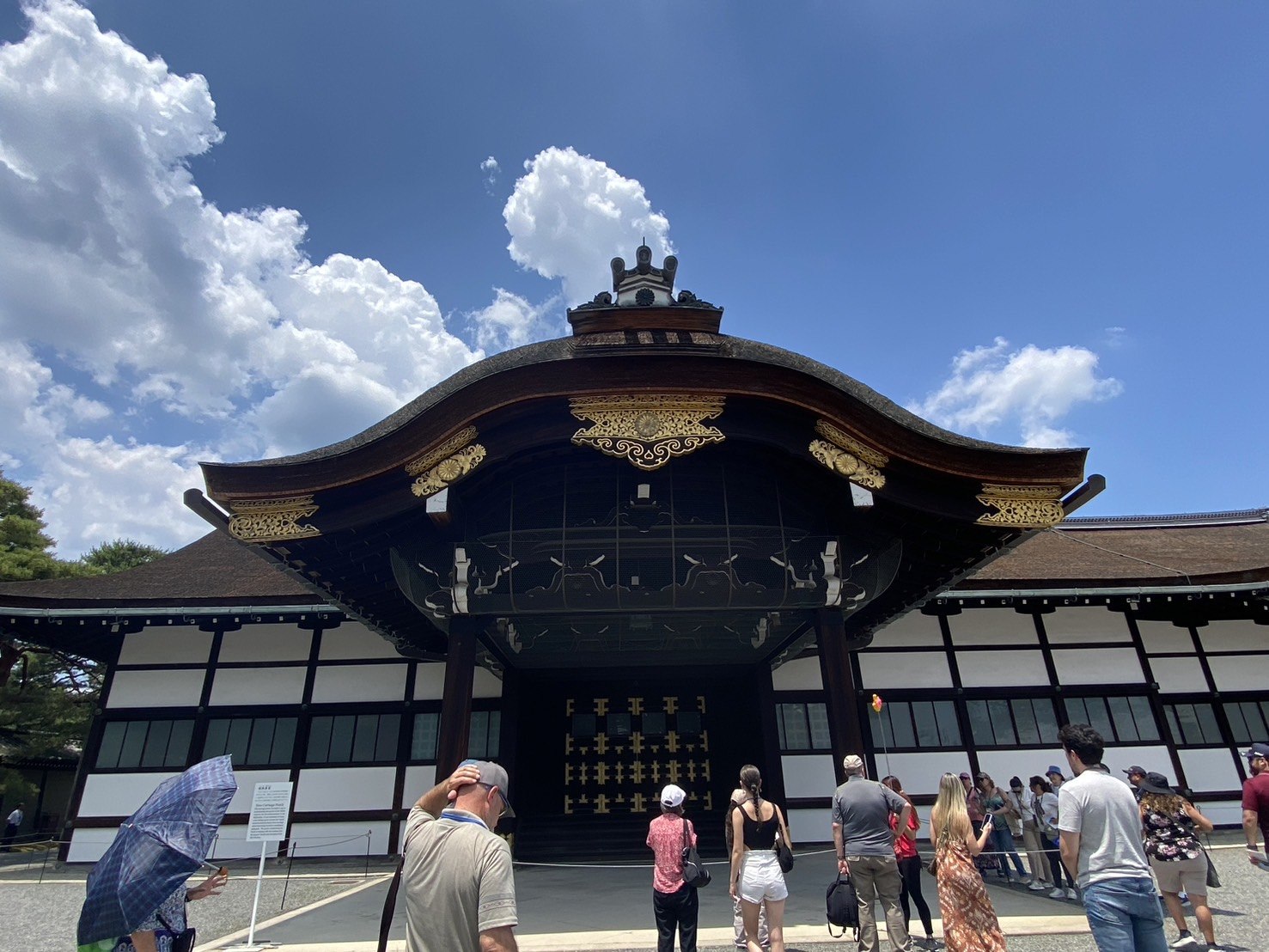 京都景點、京都御所御車寄