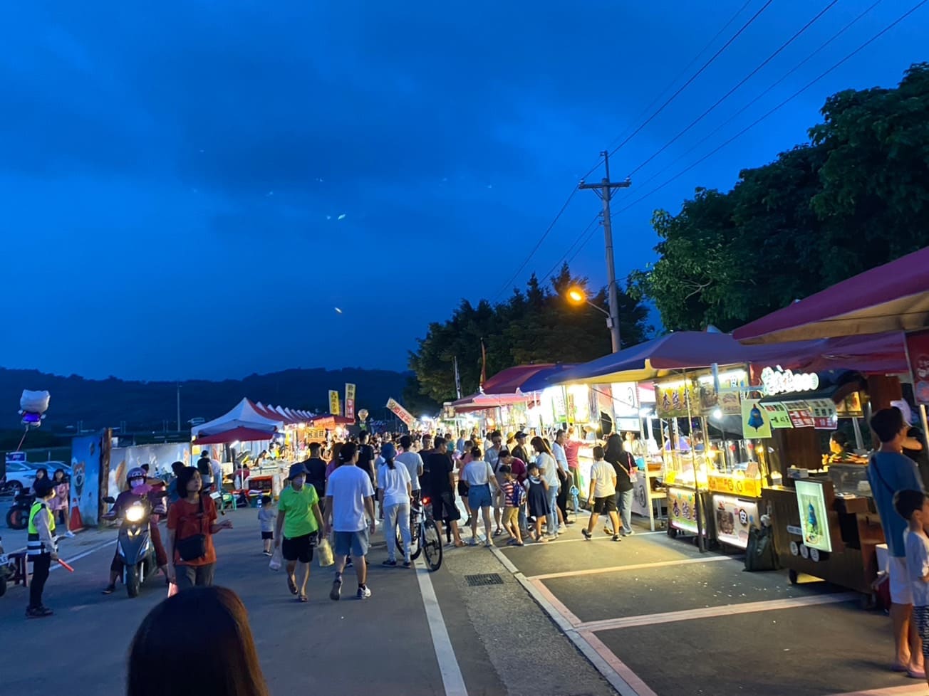 台中石岡熱氣球嘉年華攤販