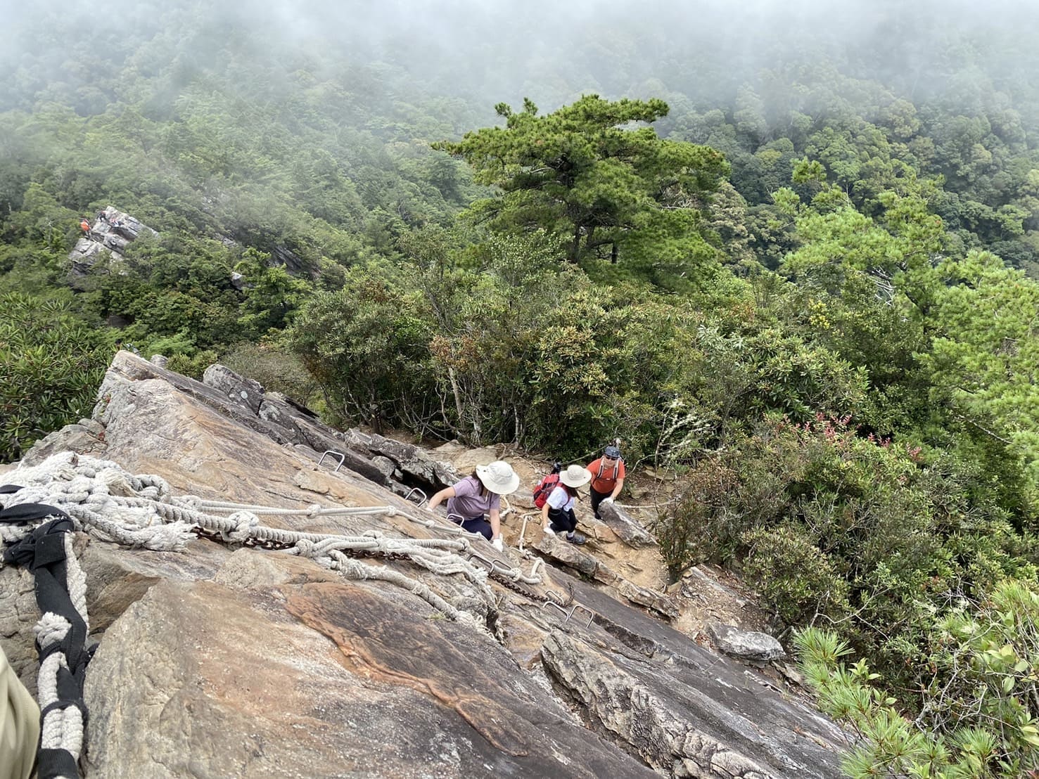 台中登山｜鳶嘴山登山路程紀錄｜驚險刺激的攀岩挑戰