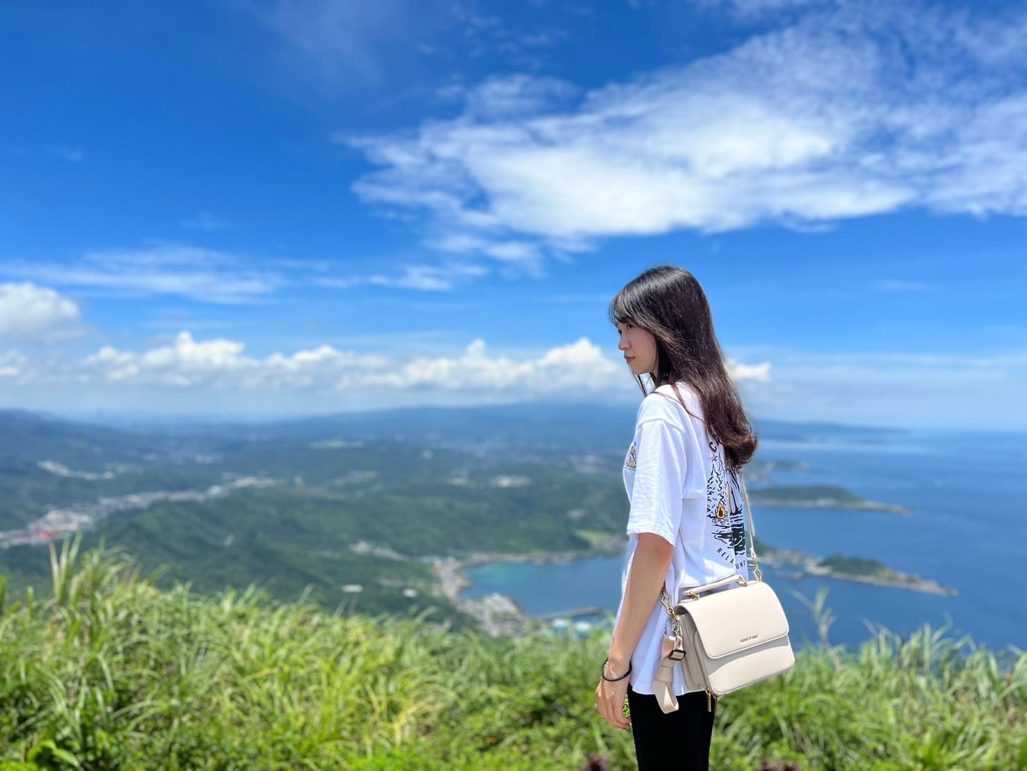 基隆山三角點展望