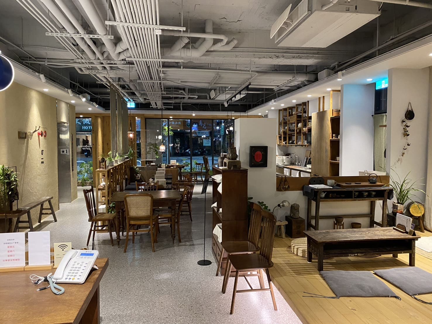 台東住宿、路得行旅台東2館大廳