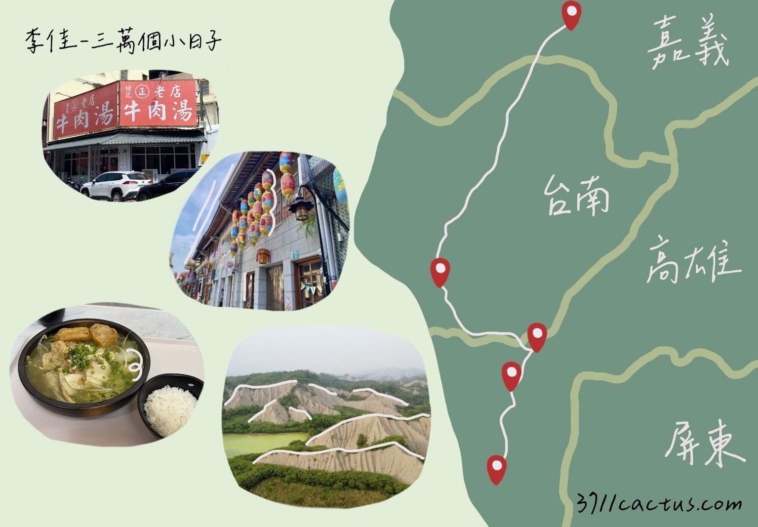 機車環島第二天路線