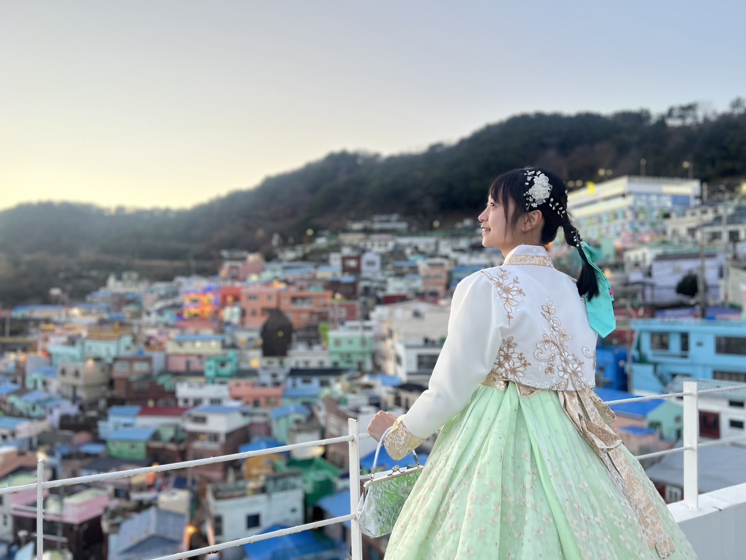 釜山甘川洞文化村韓服體驗