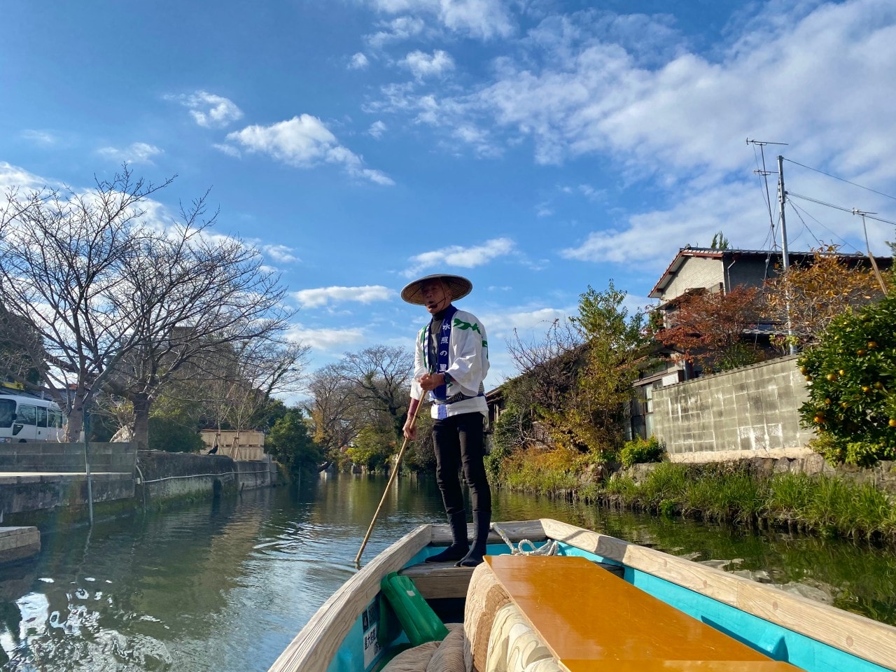 柳川遊船船夫