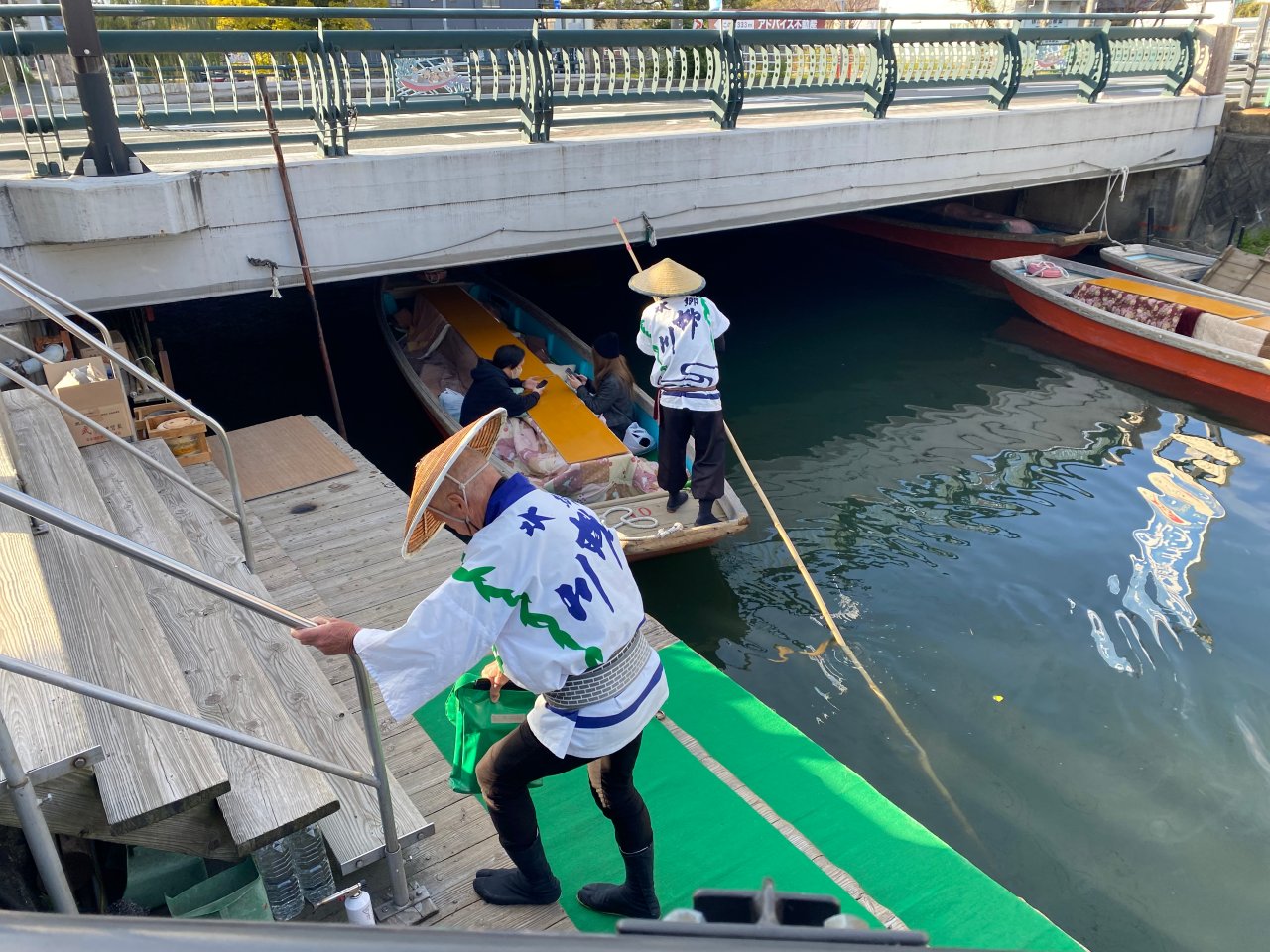 柳川遊船