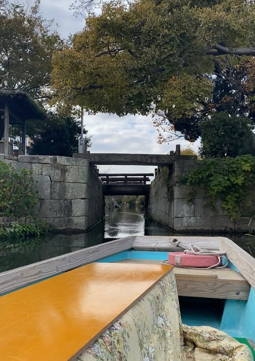 柳川遊船、水門