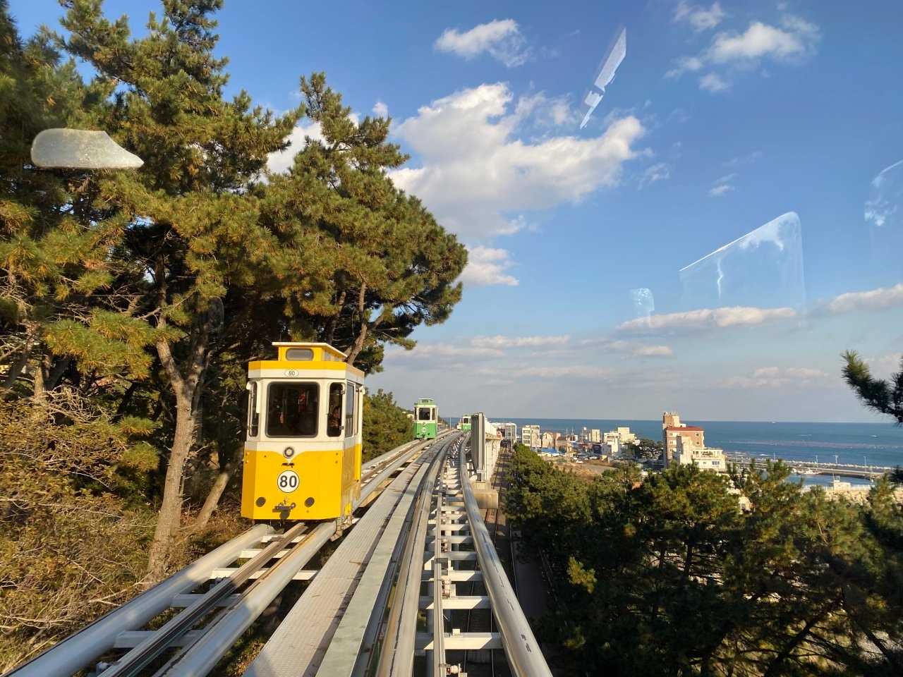釜山天空膠囊列車
