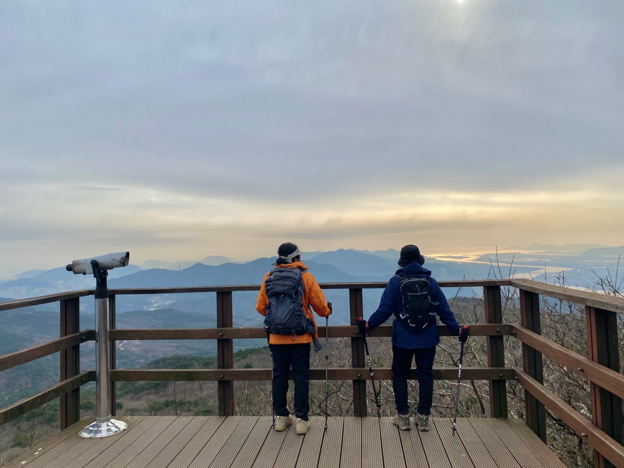 釜山姑堂峰登山