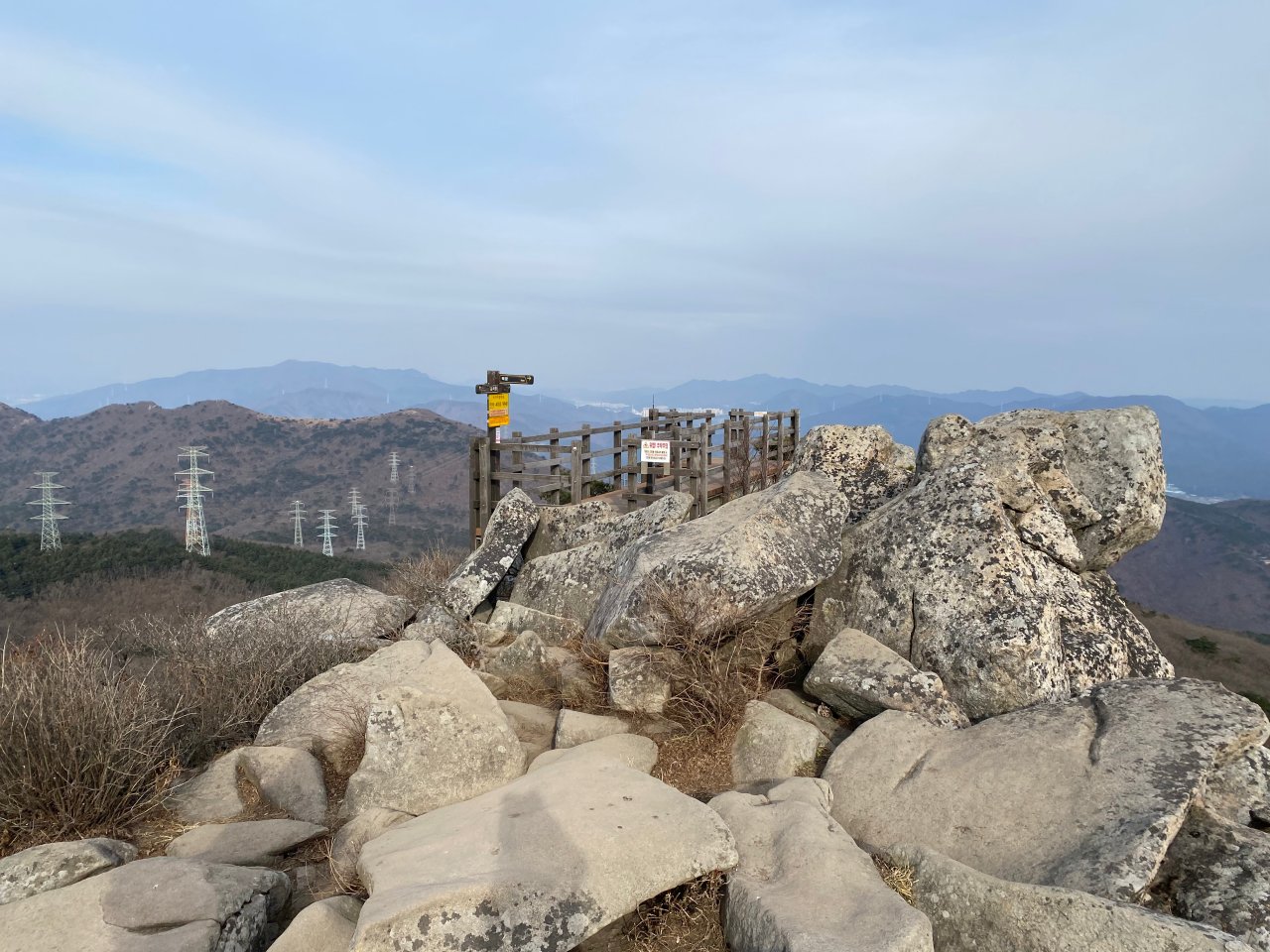 姑堂峰登山紀錄-山頂展望台