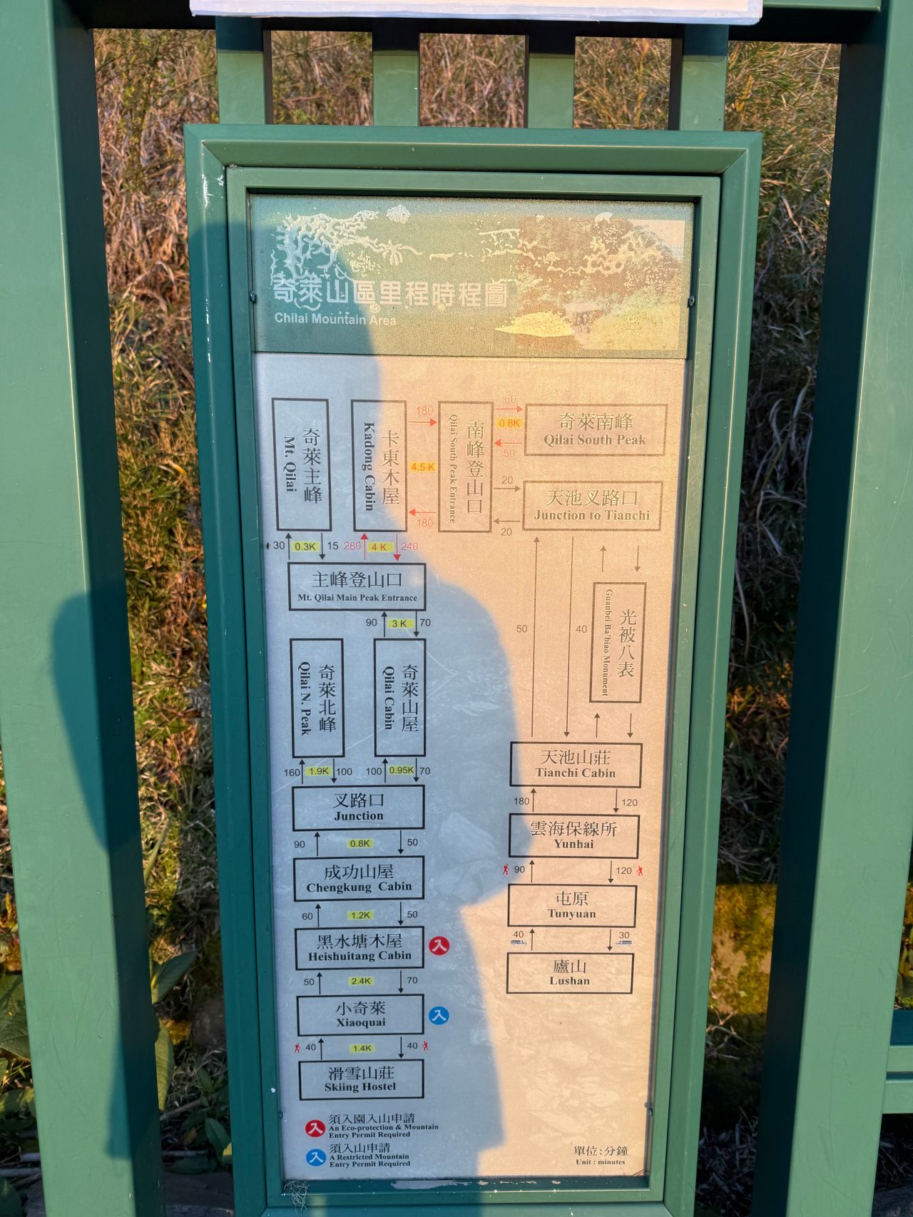 南投健行|小奇萊日出雲海美翻|登山資訊&路程紀錄分享 - 第10張圖 奇萊山路線圖