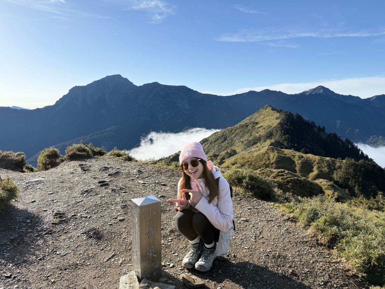 南投健行|小奇萊日出雲海美翻|登山資訊&路程紀錄分享 - 第21張圖 小奇萊三角點