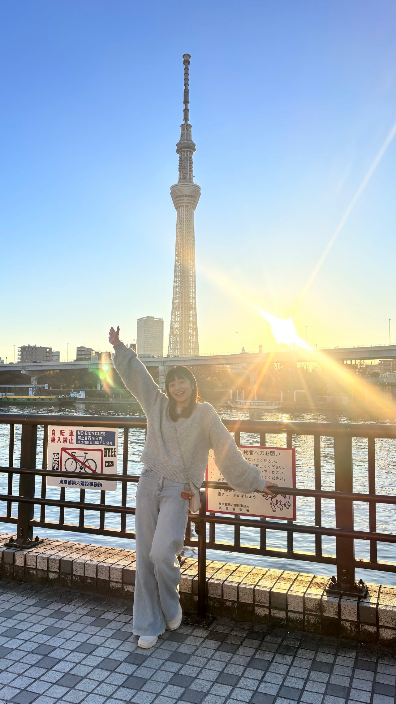 隅田公園、東京晴空塔